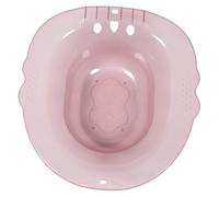 ELAYARD Thickened Plastic Sitz Bath Basin for Care Deep Toilet Soaking Tub for Elderly and Disabled Durable and Wear Resistant Personal