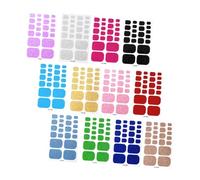 ELAYARD Toe Nail Wraps for Women Self Adhesive Glitter Toenail Stickers with Strong Hold Comfortable Breathable Material Easy Application for Stylish Nail Decoration