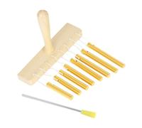 ELAYARD Tone Solid Aluminum Percussion Wind Chime for Single Tone Music Instrument for Rhythm Development Handheld Educational Chime for Boys Music Classes and Group Activities