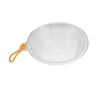 ELAYARD Transparent Facial Wash Basin with Hanging Strap Clear Plastic Tub for Face Washing and Hair Shampoo Lightweight Multipurpose Beauty Salon and Home Use Small Dormitory Wash Basin