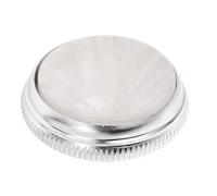 ELAYARD Trumpet Piston Button Buckle Snap Replacement White Shell Musical Instrument Accessory Short Button Cover for Trumpet Players