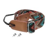 ELAYARD Ukulele Strap Adjustable Bohemian Style for Guitar Instrument Material for Playing at Home Live Performances