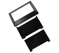 ELAYARD Universal 1Din to 9-Inch Car Navigation Panel Frame, ABS Dashboard Mounting Kit for Vehicle Navigation System, Single Din to 9-Inch Screen Conversion Compatible with Car Stereo