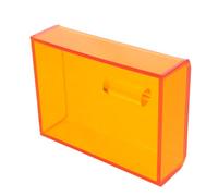 ELAYARD UV Protective Small Pill Case, Brown Light Shield Storage Box for Photolabile Medication, Portable Mini Organizer for Travel, Pharmacy, and Home Use