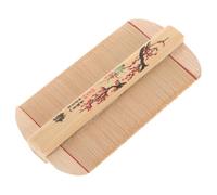 ELAYARD Vintage Bamboo Comb Double-sided Ultra Fine Tooth Dematting Rake Dandruff Comb Natural Wood Pet Hair Brush for Thick Fur Dogs Cats Grooming Tool