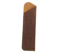 ELAYARD Vintage Handmade Leather Pen Case Holder Cowhide Protective Sleeve Multi Pen Storage Pouch for Home Office School Stationery Organizer Writers and Professionals