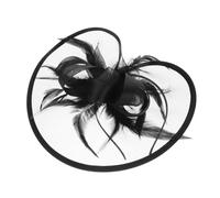 ELAYARD Vintage Mesh Flower Fascinator Hat with Veil for Weddings Bridal Showers Tea Parties Cocktail Church Headwear Elegant Classic Design for Special Occasions