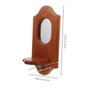 ELAYARD Vintage Wall Mounted Candle Holder with Accent Sturdy Pillar Candle Sconce for Home Decor Romantic Atmosphere Enhancer for Living Bathroom Patio Wall Candlestick for Parties and