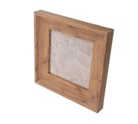 ELAYARD Vintage Wood Nail Card Display Box Acrylic Nail Chart Display Board Old Fashioned Photo Frames for Salon Desk Manicure Showing Accessories