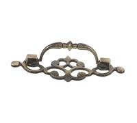 ELAYARD Vintage Zinc Alloy Drawer Pull Handle Retro Style Decorative Cupboard and Cabinet Door Pull Classic European Design for Wardrobe Shoe Cabinet Bookcase and Easy to Install