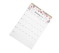 ELAYARD Wall Calendar Multi-country Holiday Planner Sturdy Coil-bound English Monthly Organizer for Home Office Thick Paper Hanging Calendar From Jan to Jun