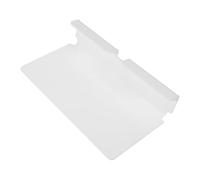 ELAYARD Wall Mount Tablet Holder Bracket White Adhesive Tablet Wall Shelf for Phone E-reader Bedside Charging Stand Compatible with Kitchen Bathroom Study Room