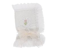 ELAYARD Washable Lace Book Cover Fabric Sleeve for Notebooks Handmade Decorative Protective Book Jacket with Wear Material for Daily Use