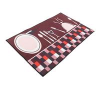 ELAYARD Washable Non-skid Kitchen Floor Rug Fish Pattern Mat 50x80cm Nordic Style Bath and Kitchen Runner Carpet