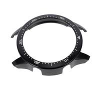 ELAYARD Watch Bumper Frame and Protective Case for Smartwatch s Pro, Hard Pc Cover with Black and White Colors, Shock Resistant Accessory for Daily Wear