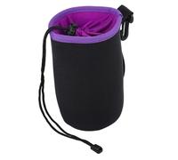 ELAYARD Water Resistant Neoprene DSLR Camera Lens Pouch Shockproof Protective Case with Belt Loop and Clip for Dust and Moisture Protection