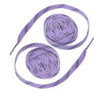 ELAYARD Waxed Cotton 1 Hockey Purple Pair Skate Laces Polyester