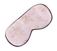ELAYARD Weighted Silk Sleep Eye Mask Blackout Decorative for Cooling Therapy for Hotel Travel Train