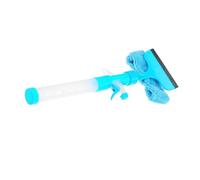 ELAYARD Window Squeegee Window Screen Cleaning Brush 2-in-1 Car Wash Kit Blue Handle for Automotive Exterior and Mirror Cleaning for Outdoor Use