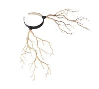 ELAYARD Witch Horn Headband Boys and Girls Hairwear Darkly Style Headdress for Halloween Decorations Outdoor
