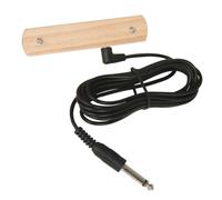 ELAYARD Wood Soundhole Pickup for Acoustic Classical Guitars, Passive Noiseless Pickup with Volume Control, Compatible with Folk Guitar and Ukulele, Natural Wood and Black Finish