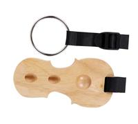 ELAYARD Wooden Cello Endpin Rest Non-slip Pad Adjustable Musical Note Shape Friction Enhancer for Cello Accessories Portable and Lightweight Anti-slip Stopper for Stable Floor Grip