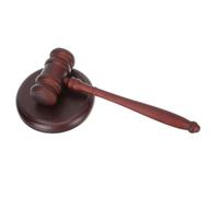 ELAYARD Wooden Gavel Judge Hammer Lightweight Court Mallet Educational Role Play Tool for Lawyers Judges Auctioneers with Wood Material