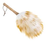 ELAYARD Wooden Handle Plush Guqin Cleaning Brush for Dulcimer Guzheng Piano String Instruments - Anti-Static Dust Removal Tool with Easy Storage, Gentle on Instrument Surfaces