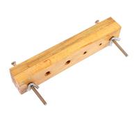 ELAYARD Wooden Perforated Punch with Rubber Stopper, Solid Wood Laboratory Teaching Tool for Student Experiments, Hole Punch Clamp for Scientific Use