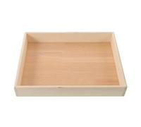 ELAYARD Wooden Zen Sandbox Tray for Home and Living Rooms, Creative Arrangement Desktop Sand Tray with Elegant Grain Wood Material, Intuitive Setup for Meditation and Relaxation