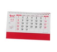 ELAYARD Year Horse Desk Calendar Small Flip Desktop Planner with Clear Date Layouts and Holiday Highlights for Office Home Travel Planning