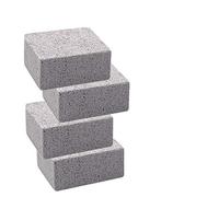 Elaziy Grill Griddle Cleaning Brick Block Ecological Grill Cleaning Brick De-Scaling Cleaning Stone for Removing Stains BBQ(4 Pack)