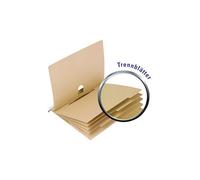 Elba 100082310 ULTIMATE File Display Pocket A4 Ecru Brown Vertical...