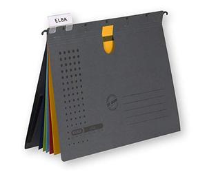 Elba 100333017 organization stapler chic Ultimate ( 3 slip sheets and 5 commercial stitches ) with Stretches ashes in the back cover , 3-pack , anthracite