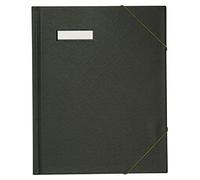 Elba 100420824 Folder with Elastic Band Closure for Collecting and Forwarding Loose Documents for 300 DIN A4 Sheets Black