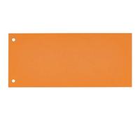 Elba 100421026 Backing Strips Pack of 100/240 x 105 MM 190 g/M ² Cardboard, Orange