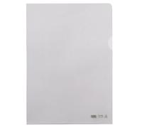Elba 100461018 Premium Document Holder A4 PVC 0.14 mm Cut-Flush Plain Maximum Capacity 20 Pages Box of 100 Transparent