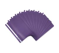 Elba 100742 File Folder A4 Pack of 10 Made from Plastic Modern 31 x 22,8 x 0,3 cm Purple