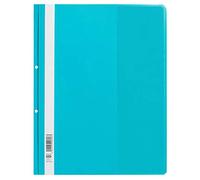 ELBA 100742159 Flat File Pack of 25 with 2 Holes and Extra Volume Turquoise