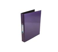 Elba 25mm 2 O-Ring Binder Laminated A4 Plus Purple 400017758+ Free Finchley Refill Pen