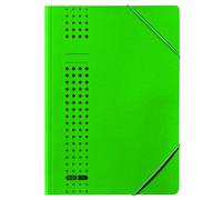 Elba 33470GN Folder with Elasticated Corners Chic Paper Board for 150 DIN A4 Pag