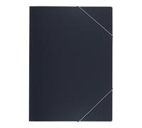 Elba 33490AZ A4 File Folder/Plastic with Elastic Closure/0.05 mm Polypropylene/f