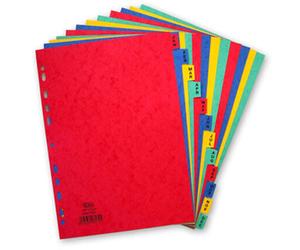 Elba 400007517 divider Cardboard Multicolour 20 pc(s)