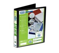 Elba Panorama Presentation Ring Binder 25mm Capacity 40mm Spine A4+ 2 D-Ring Bla