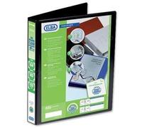 Elba Panorama Presentation Ring Binder Polypropylene 4 D-Ring A4 Plus 25mm Rings Black (Pack 6)
