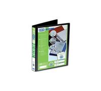 Elba Panorama Presentation Ring Binder Polypropylene 4 D-Ring A4 Plus 25mm Rings Black (Pack 6)