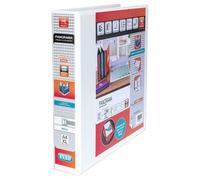 Elba 400008419 A4 Plus Strongline Panorama Presentation Binder - White