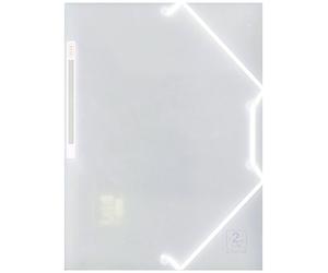 Elba 400059426 A4 2nd Life 3-Flap Recycled Folder - Clear
