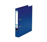 Elba 50mm Lever Arch File Plastic A4 Blue 1451-01