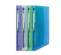 Oxford 2nd Life Folder A4 20 mm Spine 4 Round Rings Polypropylene Cover Assorted Colours